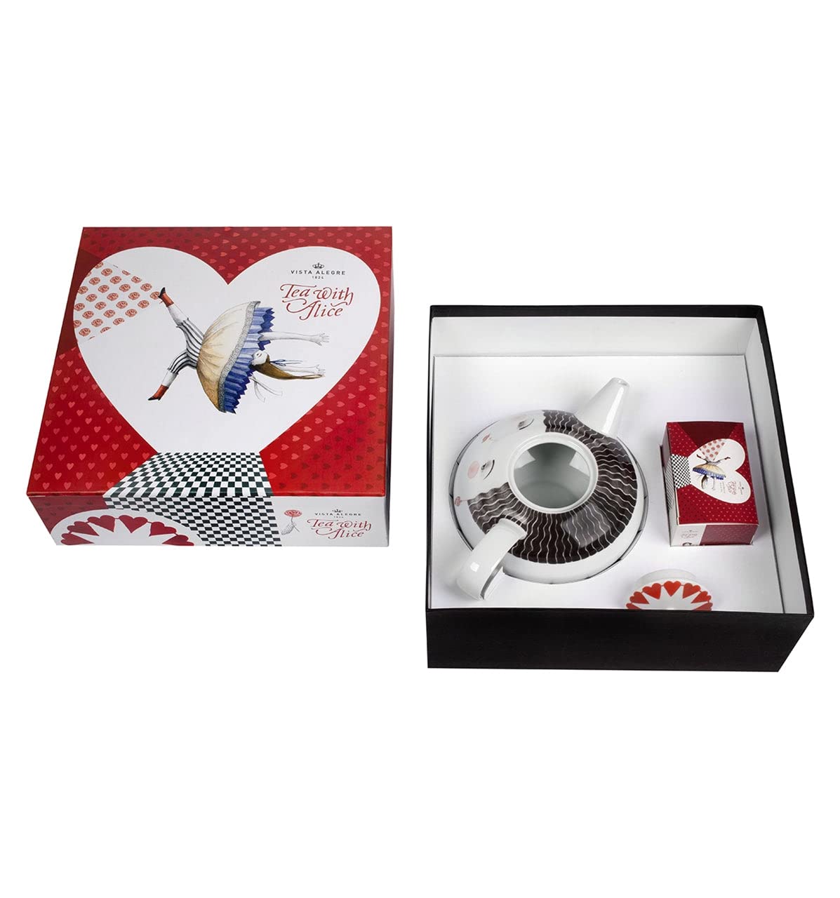 Amazon.com: Vista Alegre - Alice In Wonderland Tea with Alice Set